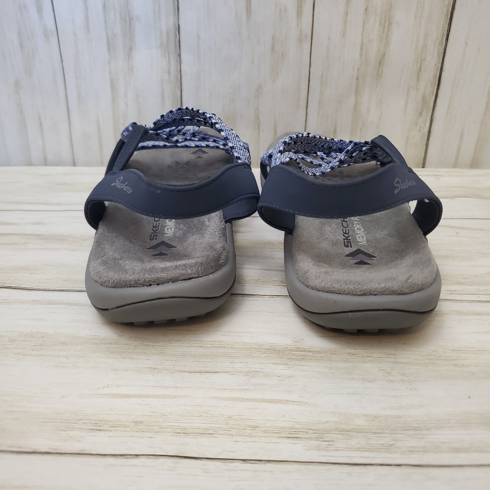 Skechers Reggae Slim Strappy Sandals Womens Size 7 - Picture 5 of 7